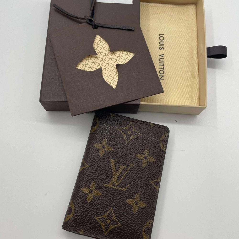 Authentic Louis Vuitton Monogram Card Case